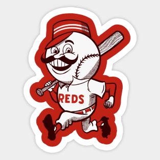 Mr. Redlegs - Vintage 60s Alternate Sticker